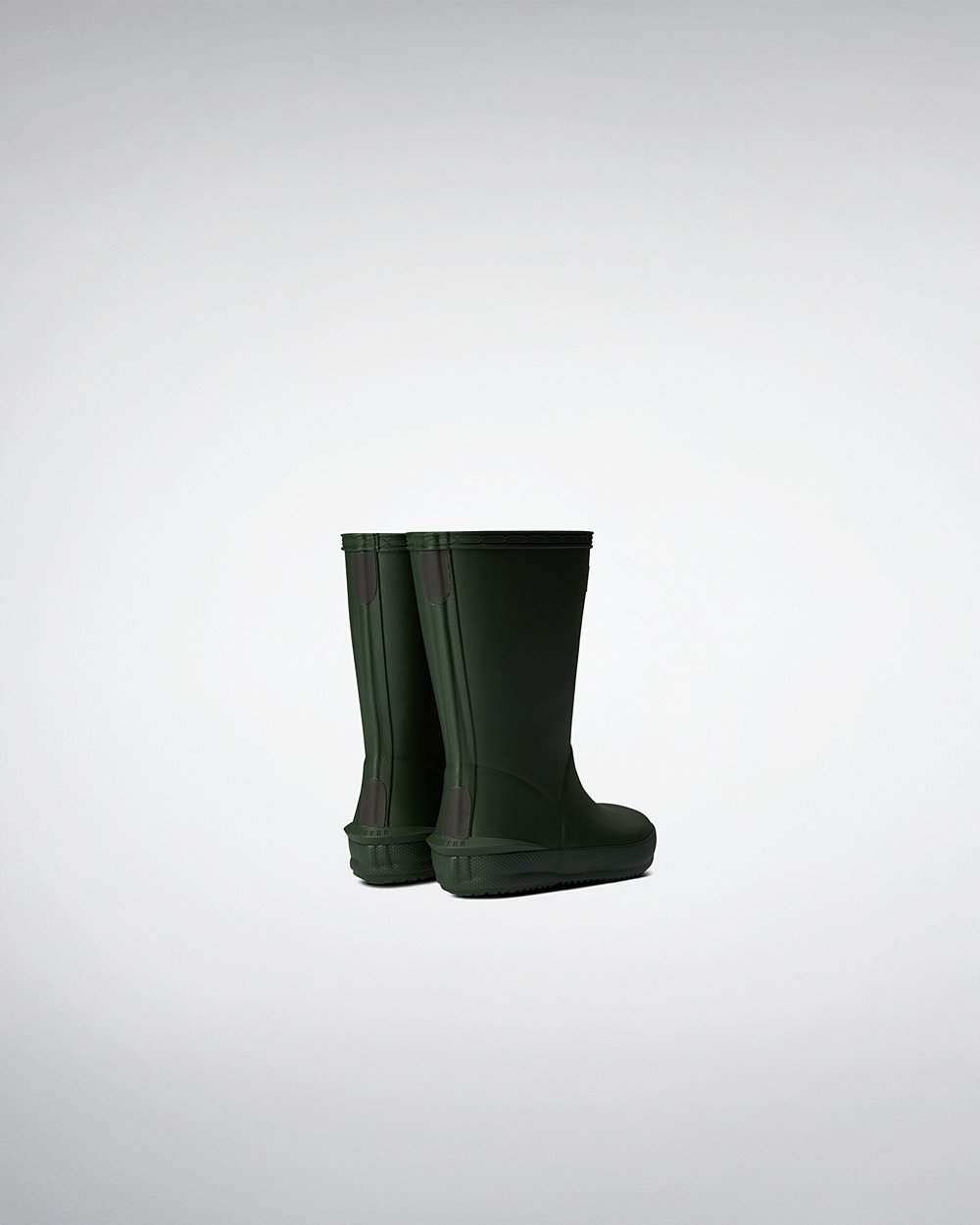 Hunter Niños First Norris - Botas de Lluvia Verde - 047-SPUNQJ